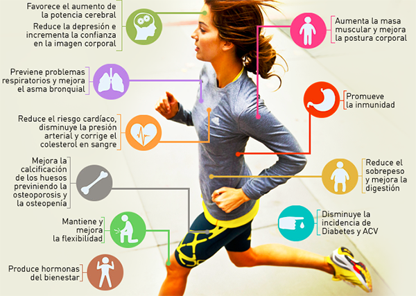 Beneficios del ejercicio físico - Clínica Bona Dea